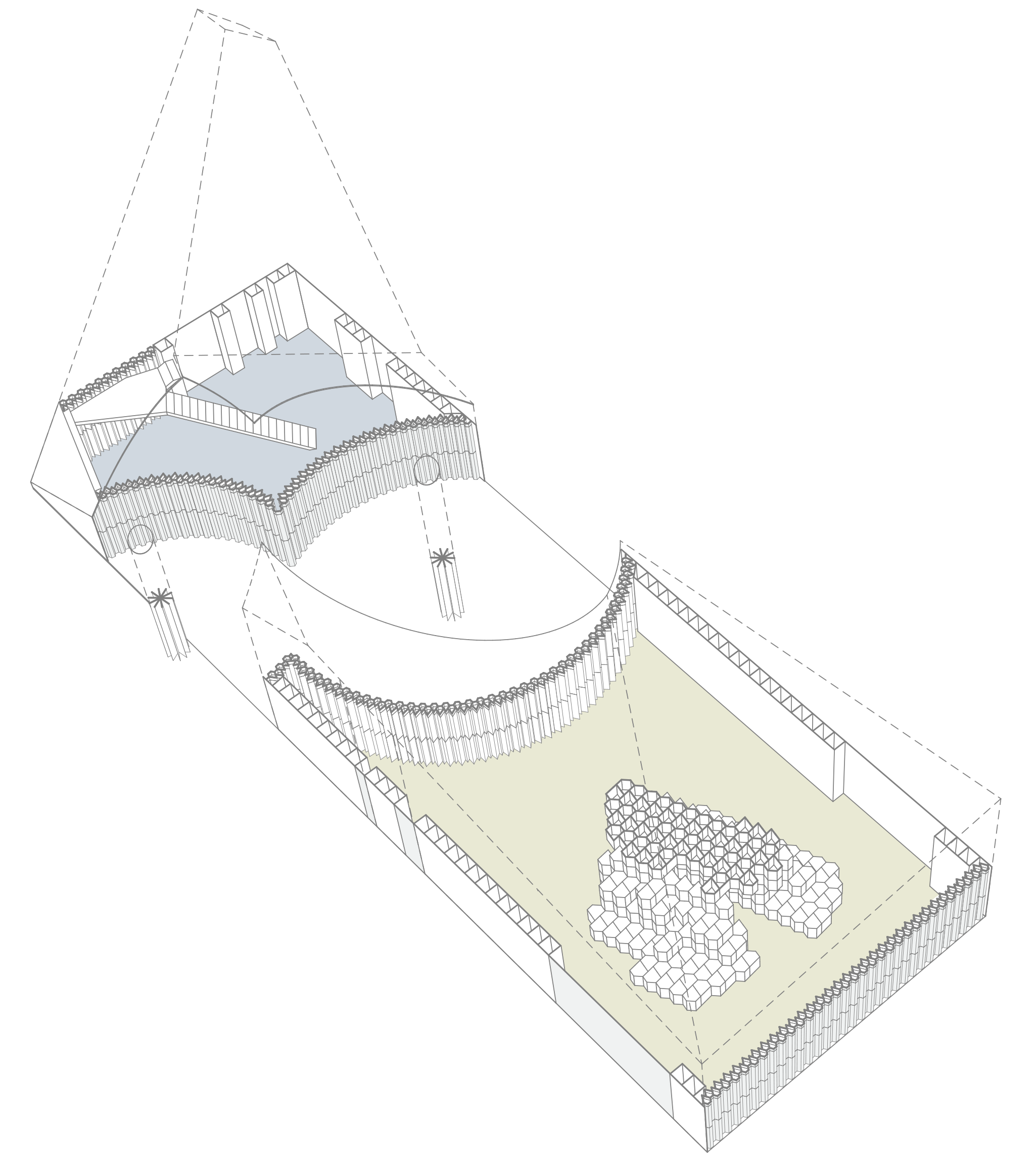 Floor plan for Murmansk valley park, Murmansk, Russia.
